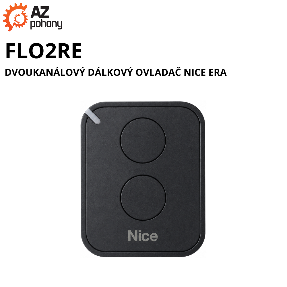 FLO2RE - dvoukanálový dálkový ovladač Nice Era