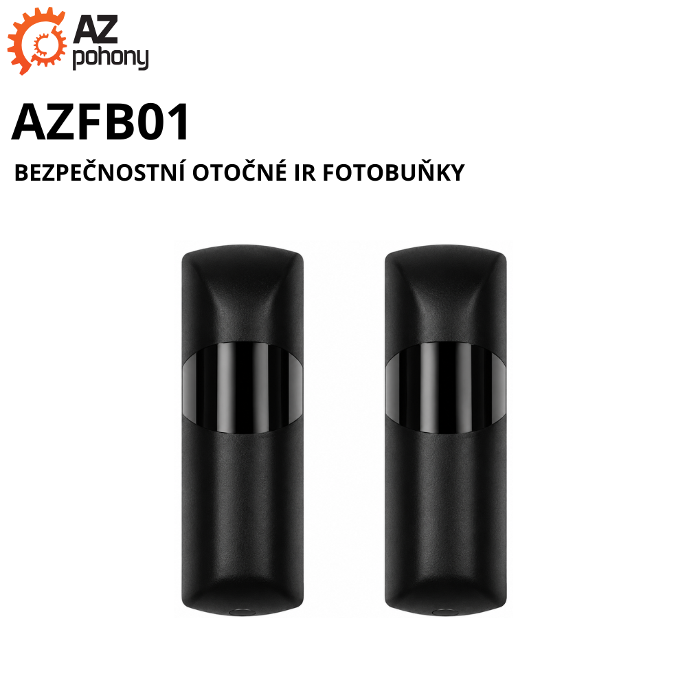 AZFB01 - bezpečnostní otočné IR fotobuňky