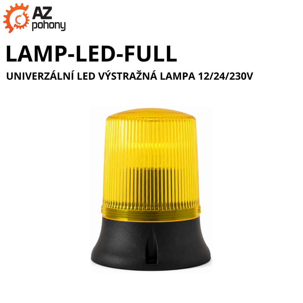 LAMP-LED-FULL - univerzální LED výstražná lampa 12/24/230V