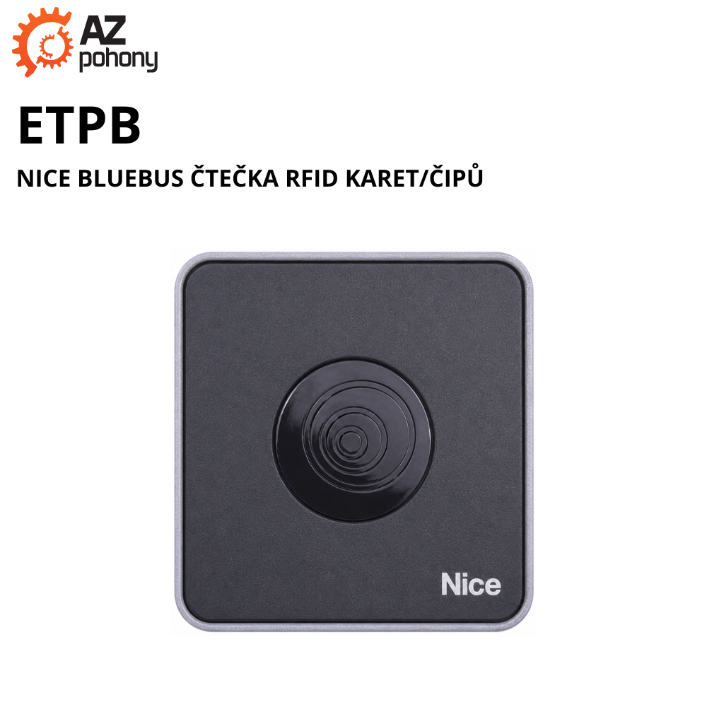 ETPB - NICE BlueBus čtečka RFID karet/čipů