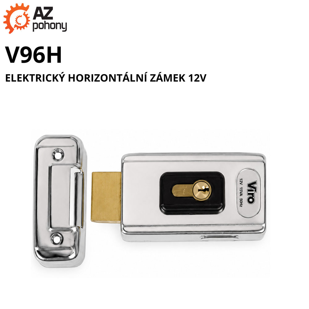 V96H - elektrický horizontální zámek 12V