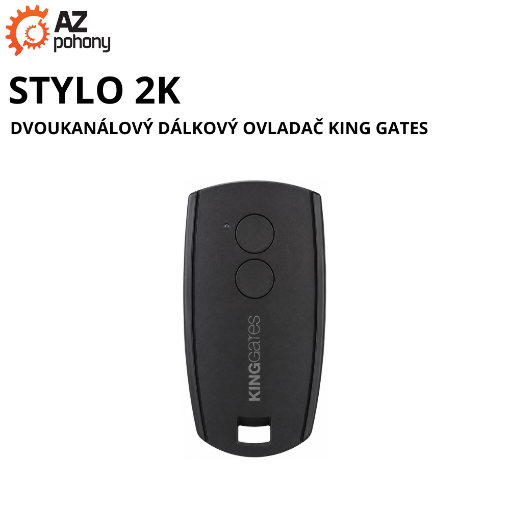 Stylo 2K - dvoukanálový dálkový ovladač King Gates