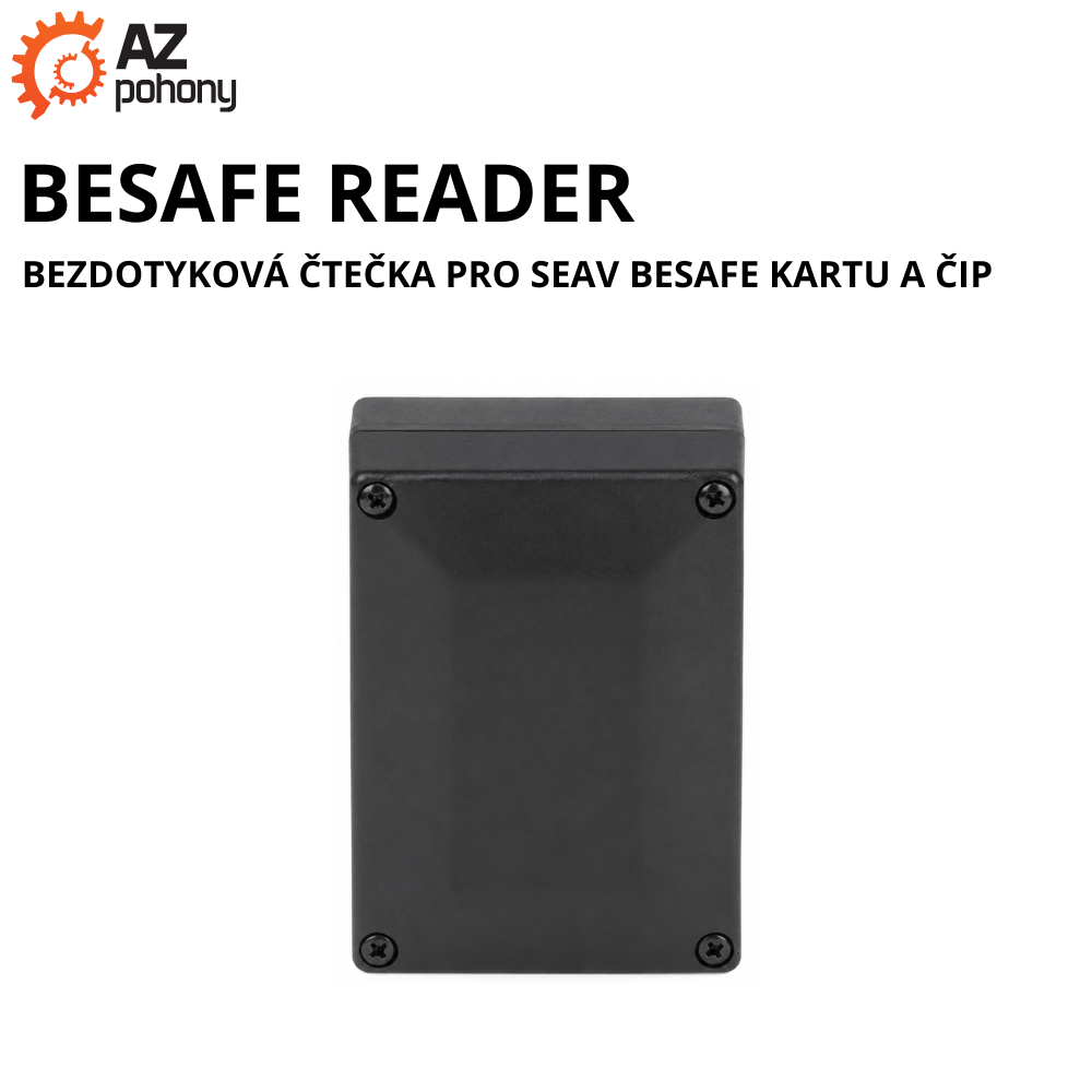 BeSAFE Reader - bezdotyková čtečka pro SEAV BeSAFE kartu a čip
