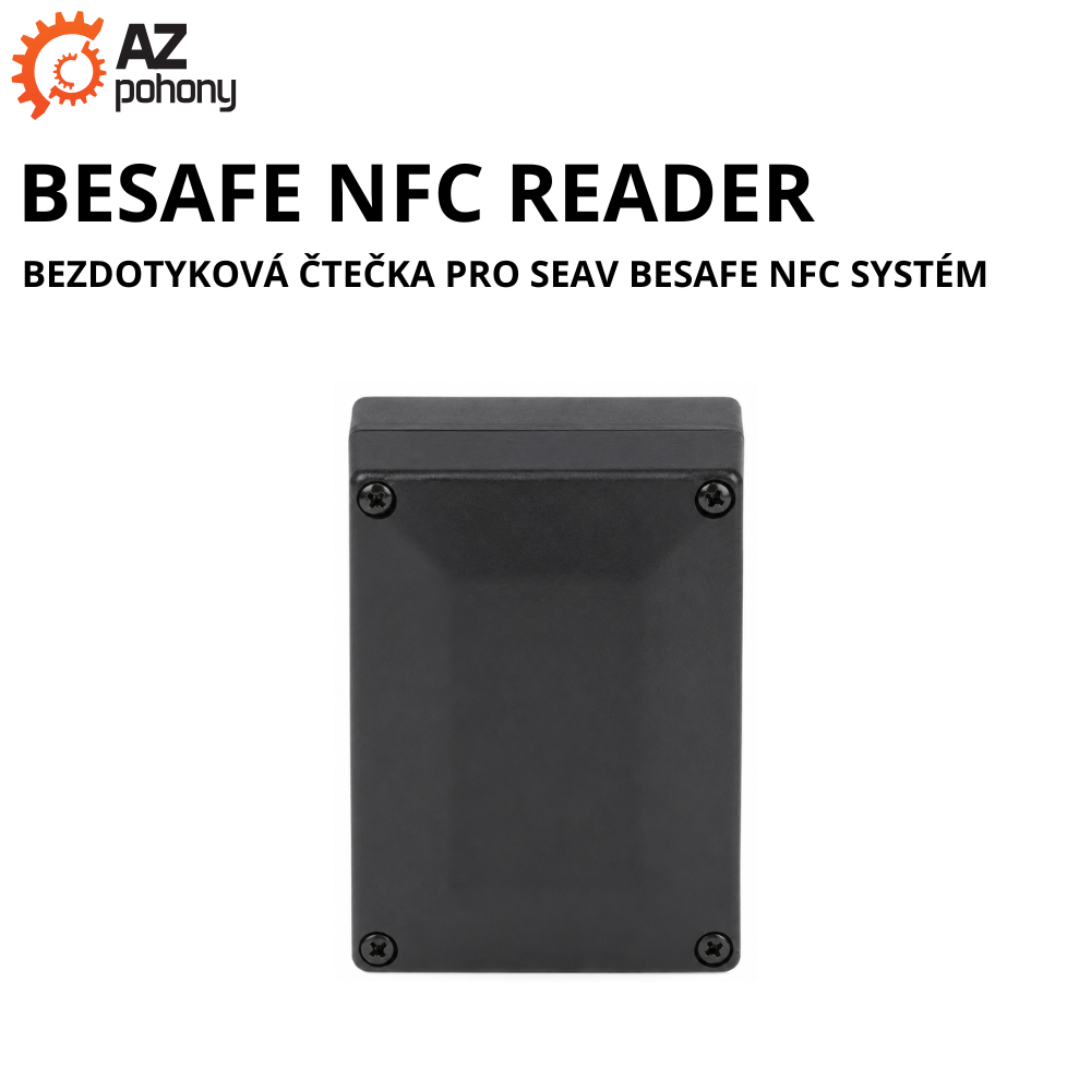 BESAFE NFC READER - bezdotyková čtečka pro SEAV BeSAFE NFC systém