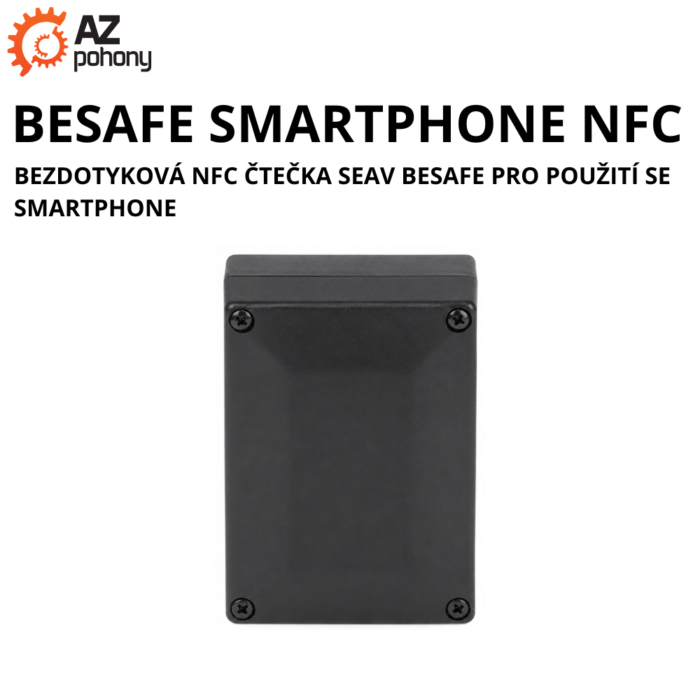 BESAFE SMARTPHONE NFC - bezdotyková NFC čtečka SEAV BeSAFE pro použití se smartphone