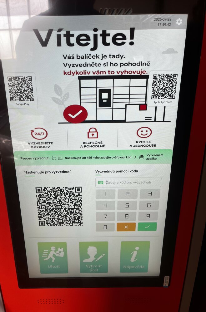 BOX 15 – schránkový výdejní in/outdoor box na balíky s API – chytré řešení pro firmy i e-shopy