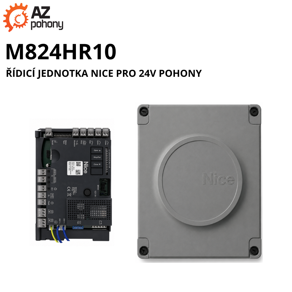 MC824HR10 - řídicí jednotka Nice pro 24V pohony
