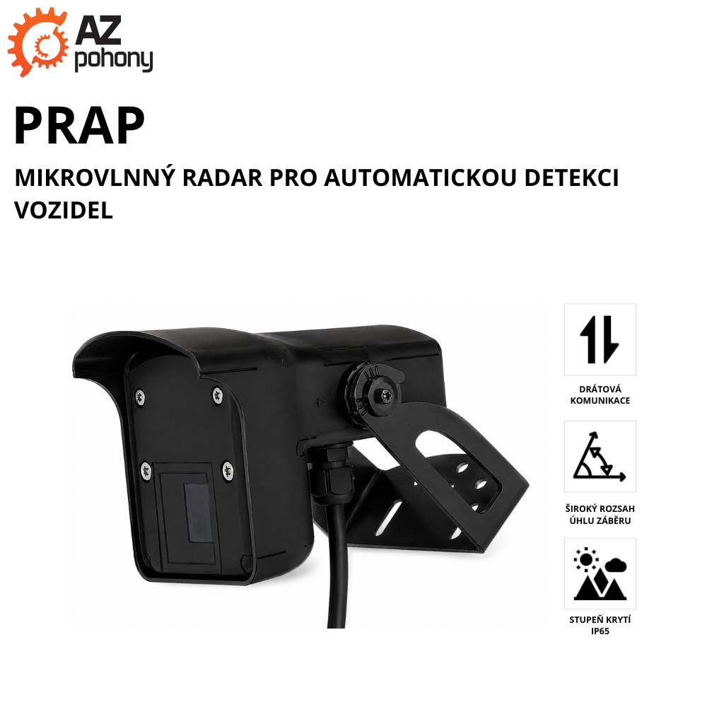 PRAP - mikrovlnný radar pro automatickou detekci vozidel