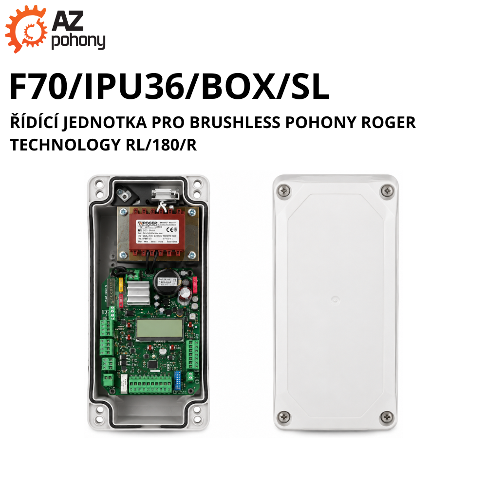 F70/IPU36/BOX/SL - řídící jednotka pro brushless motory Roger RL/180/R