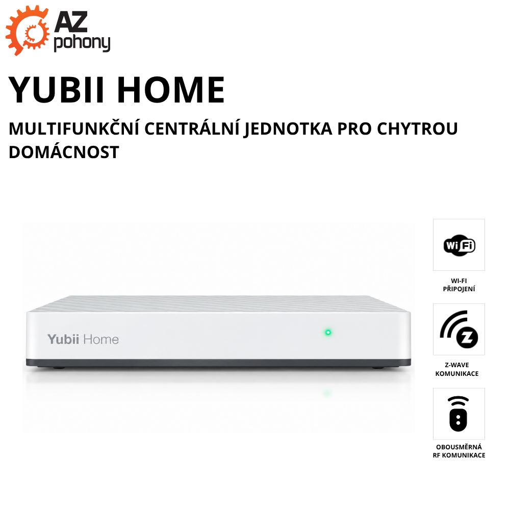 YUBII HOME – multifunkční centrální jednotka pro chytrou domácnost