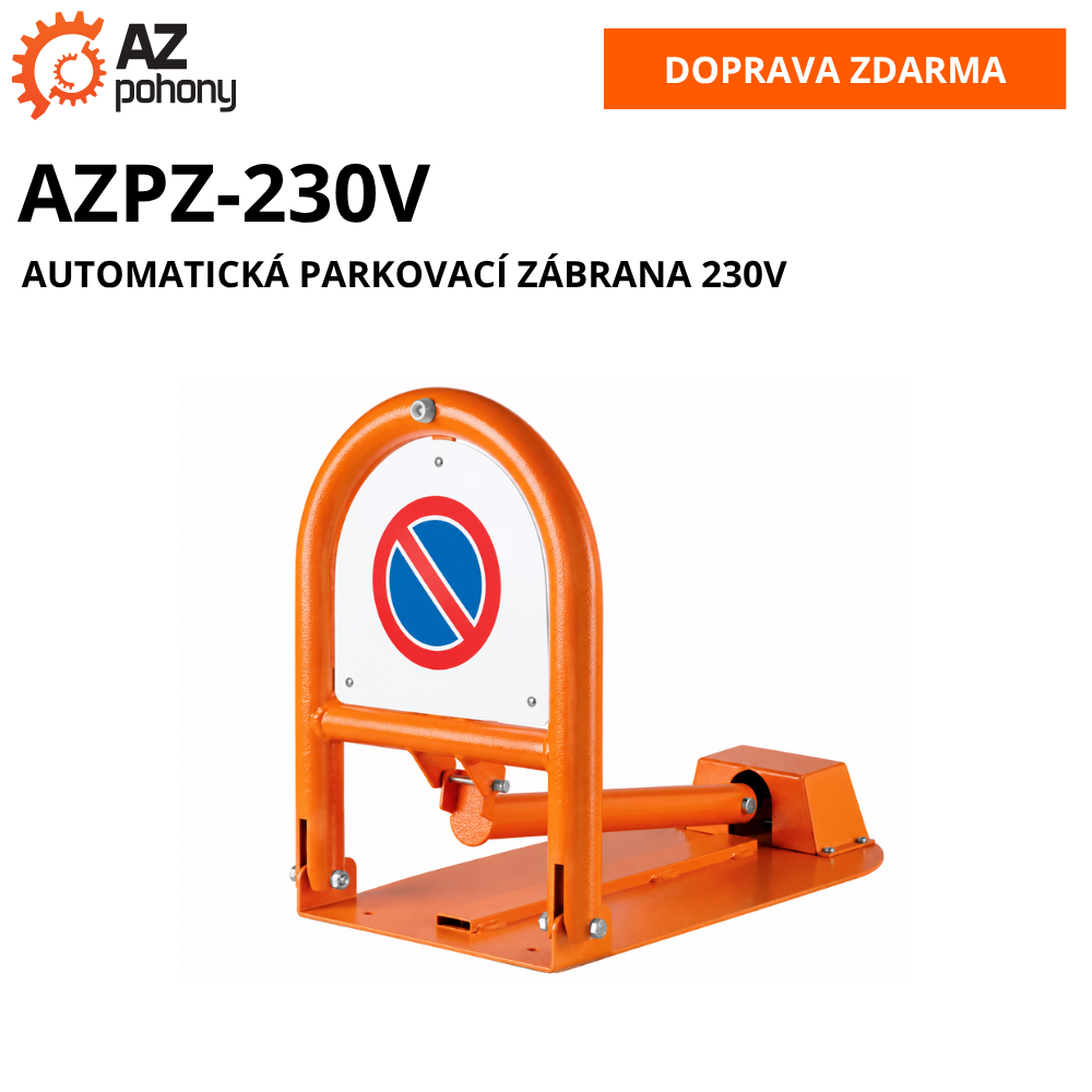 AZPZ-230V - automatická parkovací zábrana 230V