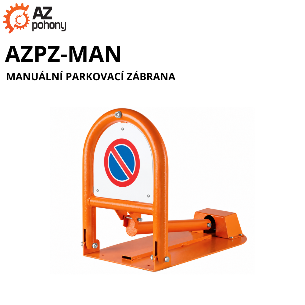 AZPZ-MAN – manuální parkovací zábrana