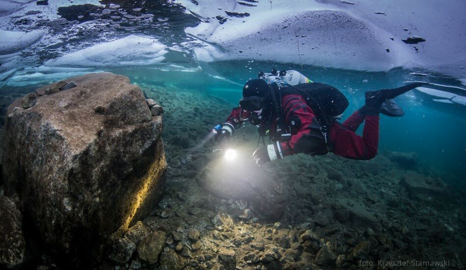 Kurz Ice diver – Potápění pod ledem