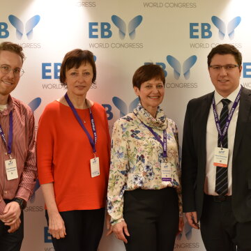 EB Centrum FN Brno a 1. Světový kongres o EB v Londýně