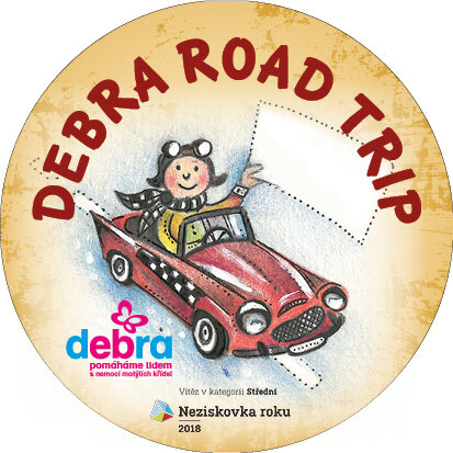 Samolepka DEBRA Road Trip