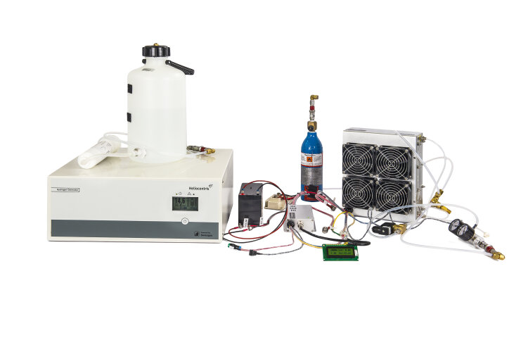 H-1000 with electrolyzer MH and external power source