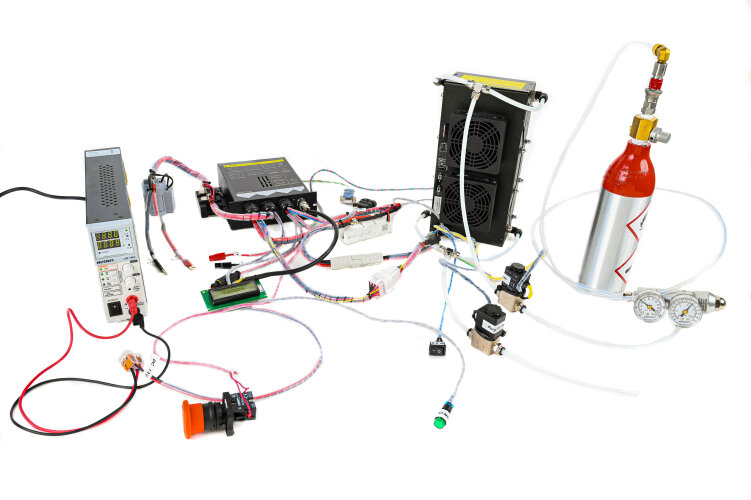 500XP with accessories MH and external power source