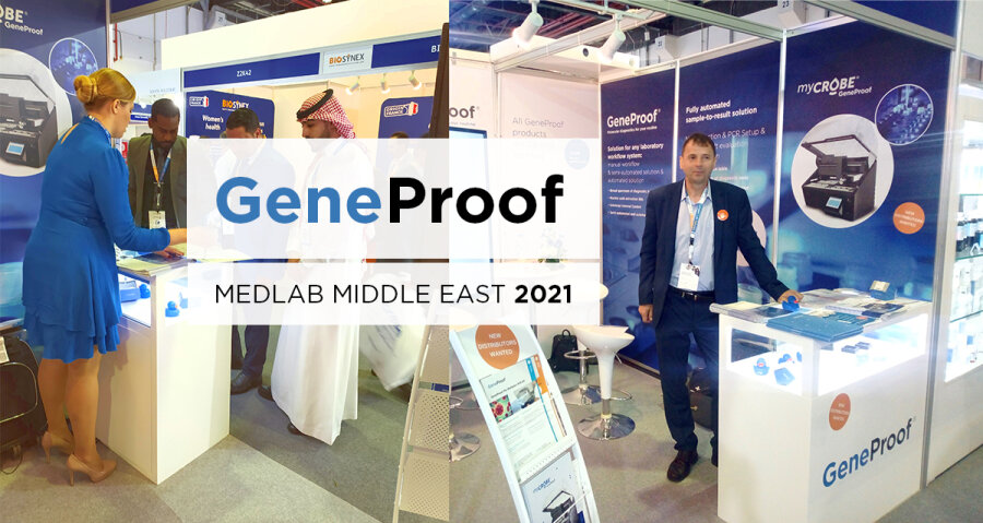 GeneProof at the Medlab Middle East 2021