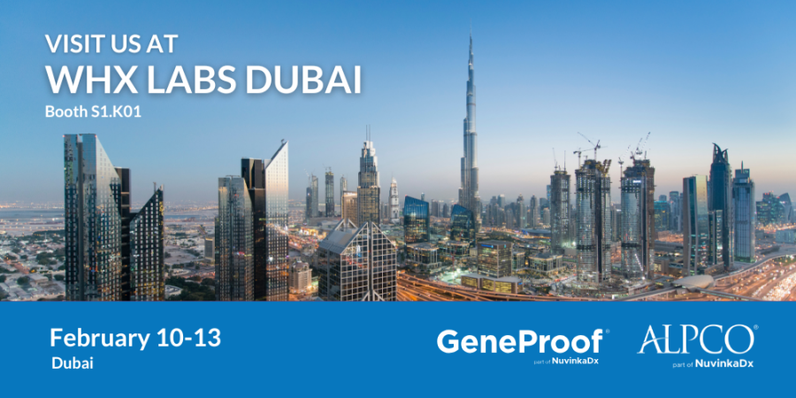 Join us at WHX Labs 2026 in Dubai!