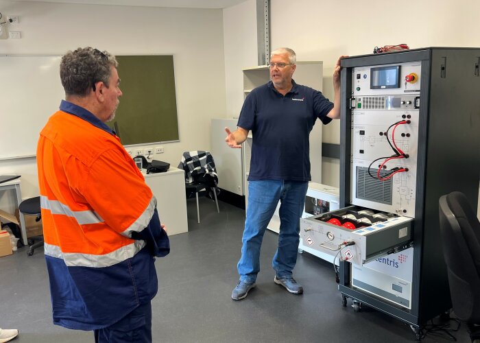 Heliocentris TAFE North Regional Installation