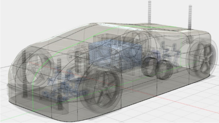Hydrogen Fuel cell RC model car