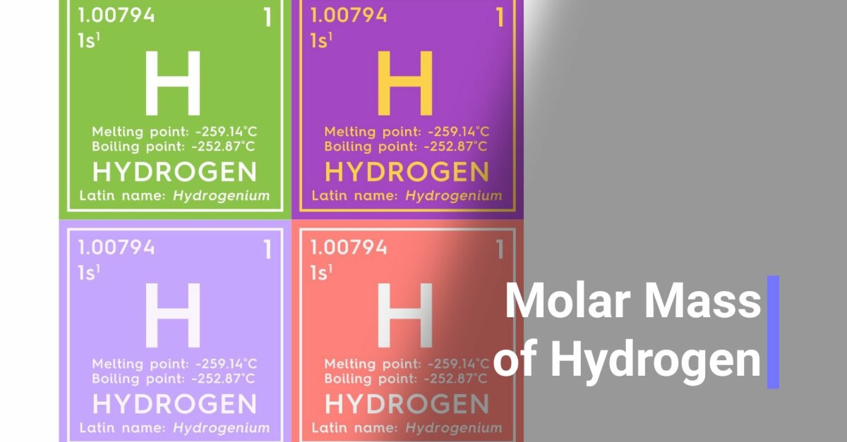 Molar Science Horizon Educational - Whatโs the Molar Mass of Hydrogen?