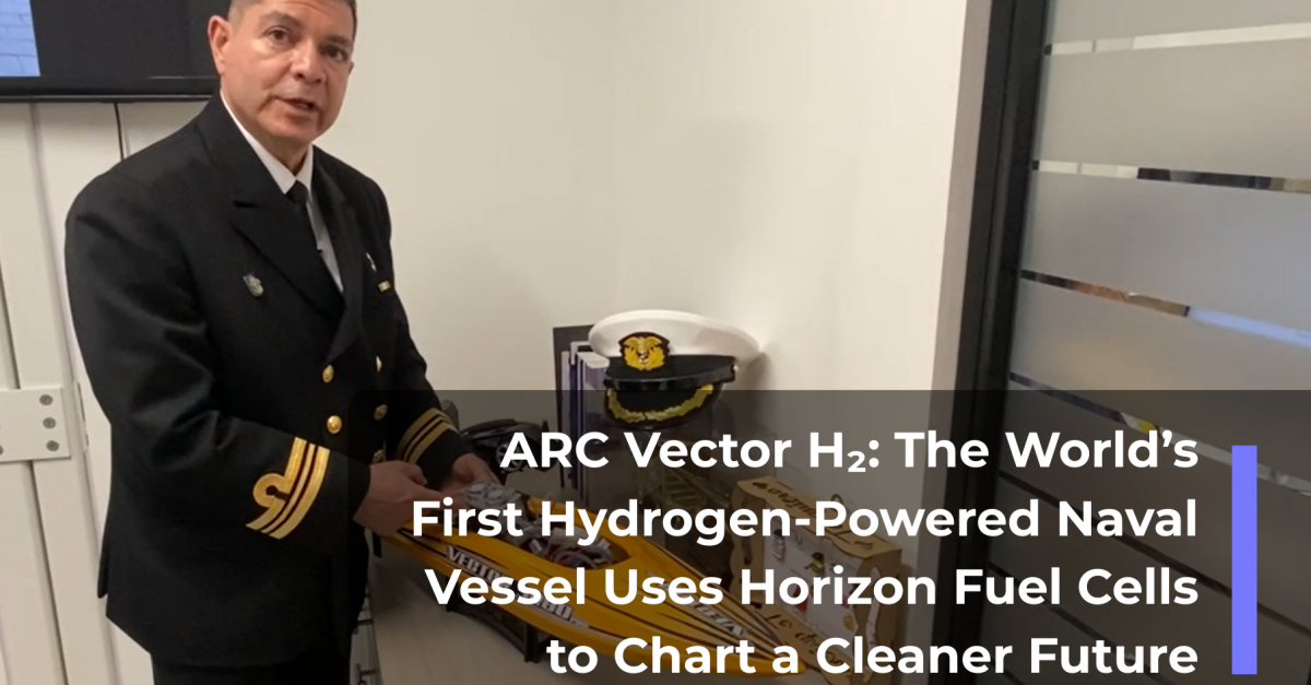 ARC Vector H₂: The World’s First Hydrogen-Powered Naval Vessel Uses ...