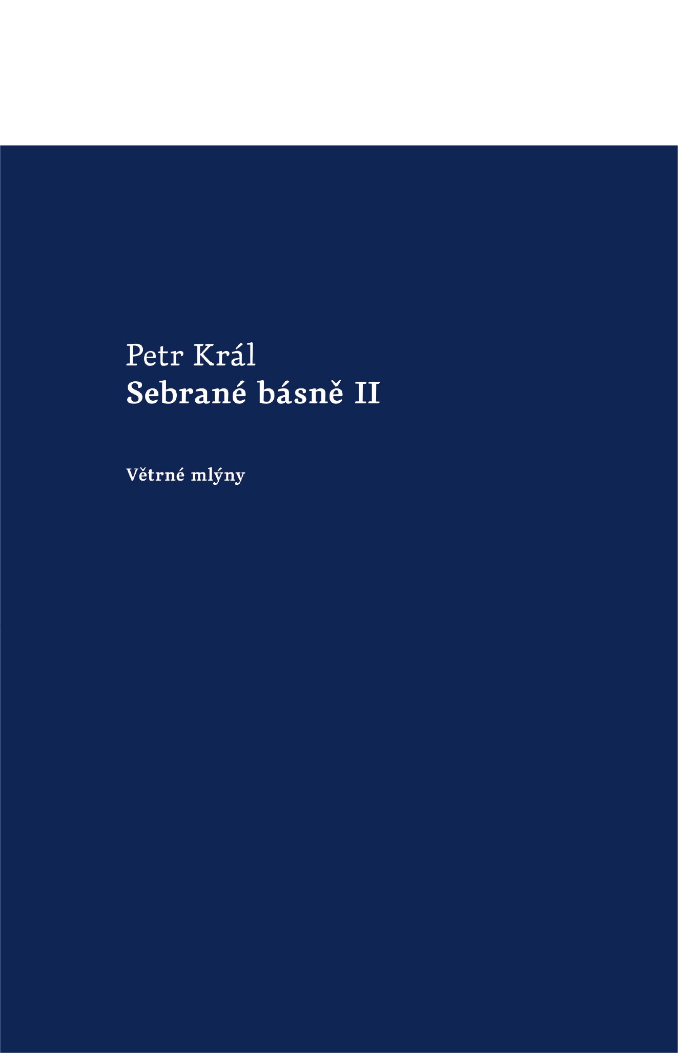Sebrané básně II